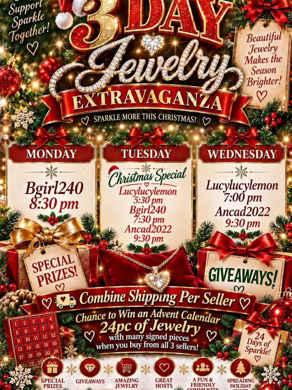 3 Day Jewelry Extravaganza - HOLIDAY SHOWS LISTING
